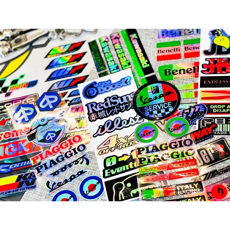 Set Tem Sticker màu hologram cực đẹp ✌