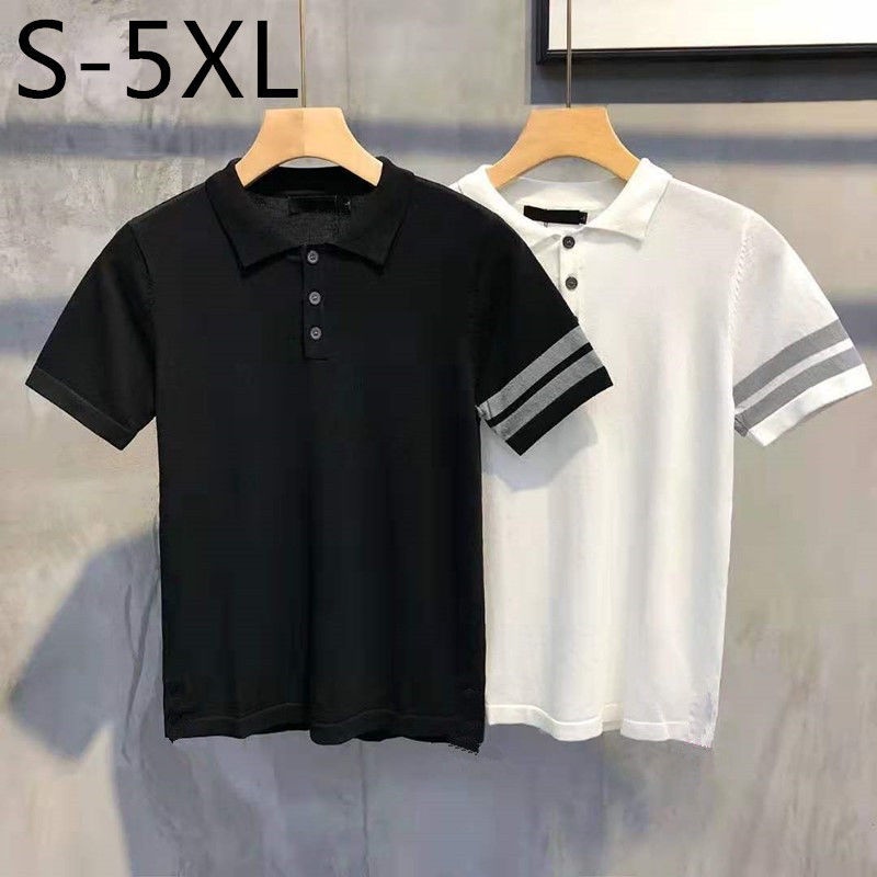 ADIDAS Áo Thun Polo Hai Lớp Tay Ngắn Size Lớn Thời Trang Mùa Hè Cho Nam