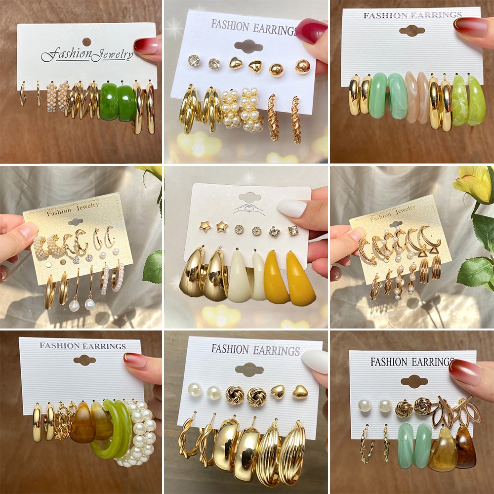 Khuyên Tai Nữ Trang Tạo Hình Độc Đáo
