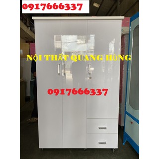 Tủ nhựa đài loan 3 cánh chất lượng cao cấp, bền, giá tốt hcm