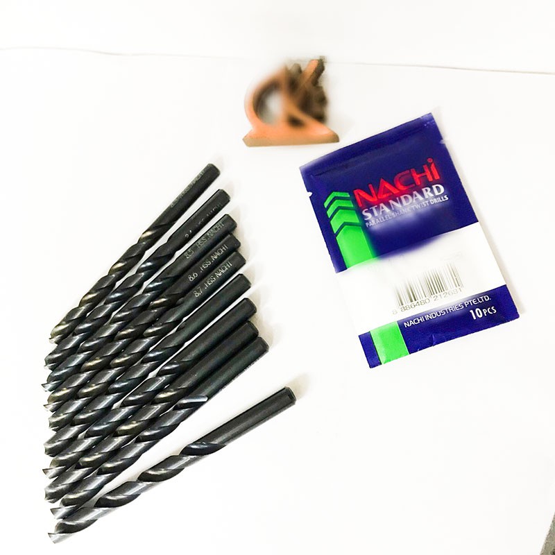 Mũi khoan thép gió Nachi L500 8.3-8.4-8.5-8.6-8.7-8.8-8.9-9.0-9.1-9.2