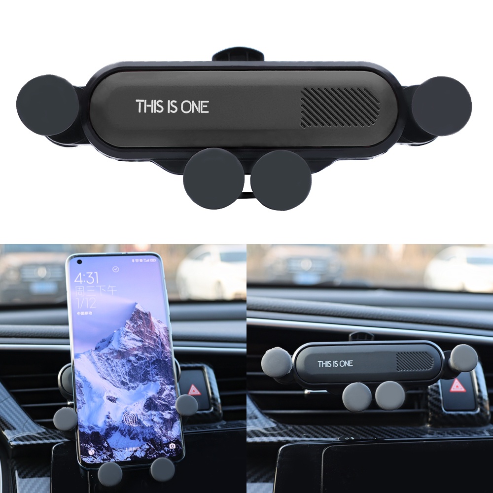 360 ° Giá Đỡ Điện Thoại Gắn Lỗ Thông Gió Xe Hơi Xoay Được Đa Năng