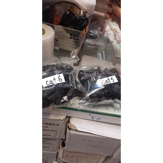Đầu bịt đầu chụp hạt mạng cat 5e và cat 6e. báo giá 100 cái