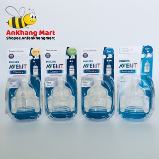 Núm ti thay bình AVENT Classic (Số 1-4)