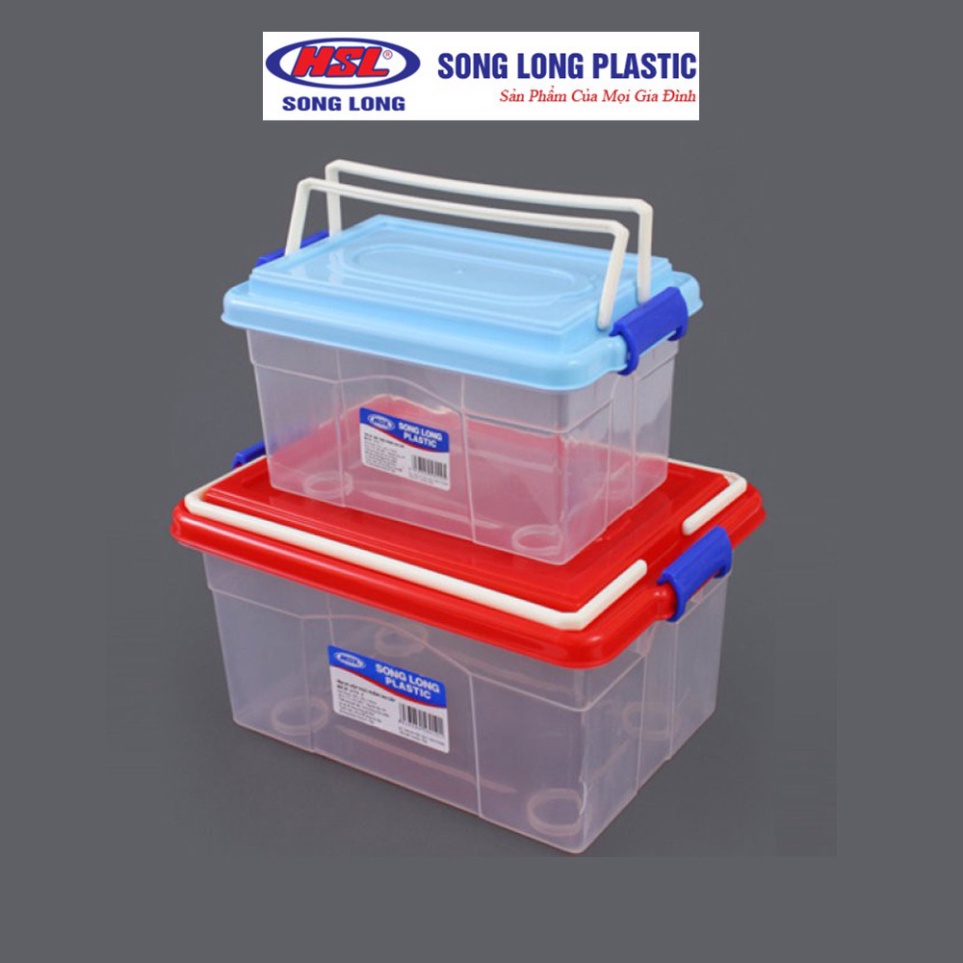 Bộ 3 Hộp Đựng Thực Phẩm Nhựa Có Nắp Song Long Plastic Cao Cấp - 2172 - Duonghieu6789