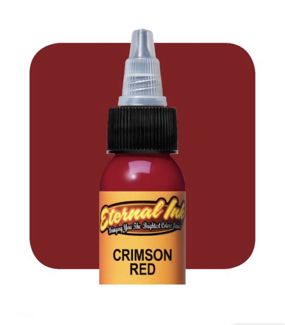 Mực xăm hãng Eternal tông đỏ