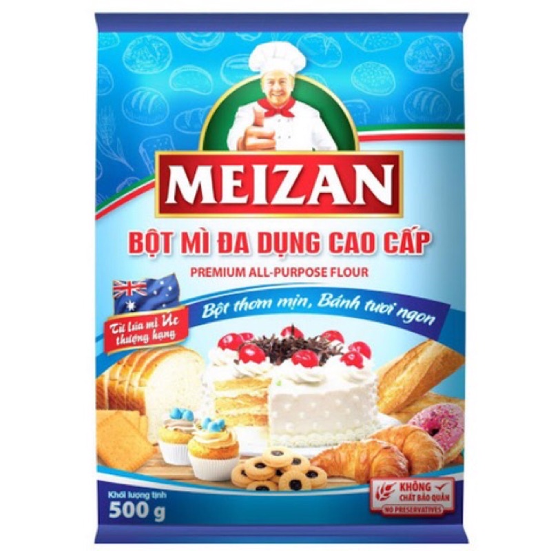 Bột mì đa dụng Meizan 500g