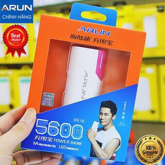 Sạc dự phòng, Pin sạc dự phòng, Arun 5600mAh 1 cổng sạc, sạc nhanh đảm bảo an toàn - hàng chính hãng - HH Store