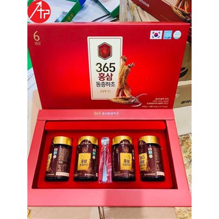 Cao Hồng Sâm Đông Trùng Hansusam 365 (Hộp 240 g x 4 lọ)