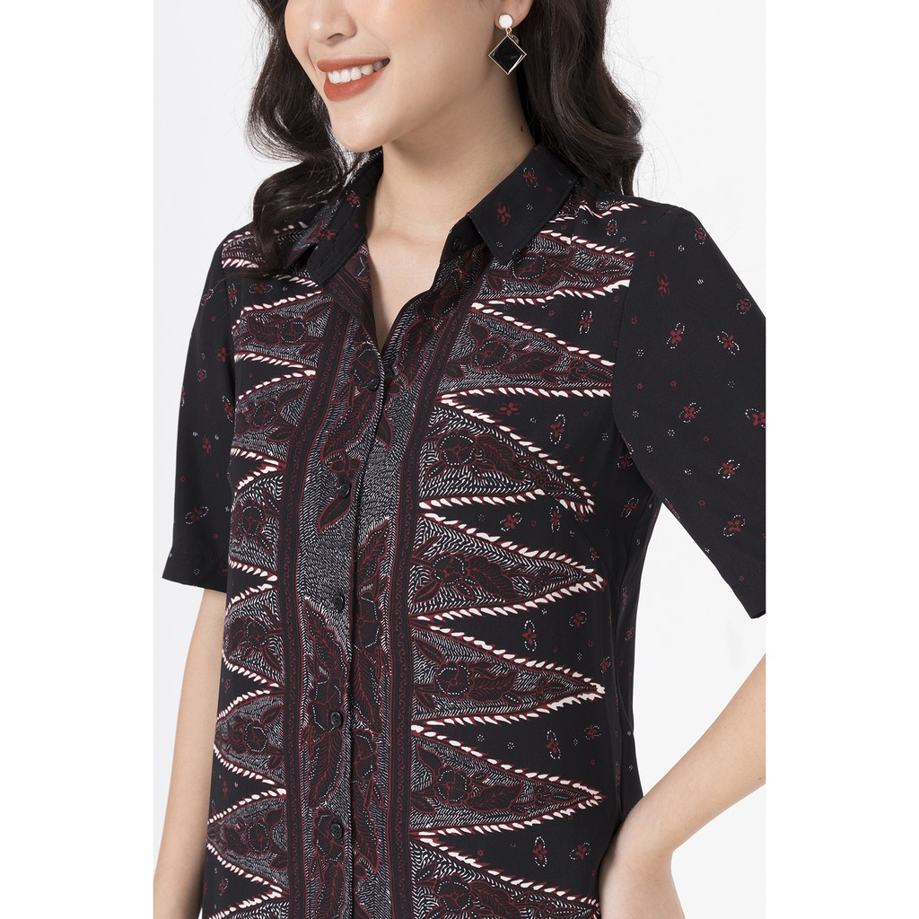 Đầm Suông LAMER Cổ Đức Gấu Vát L63T19Q016