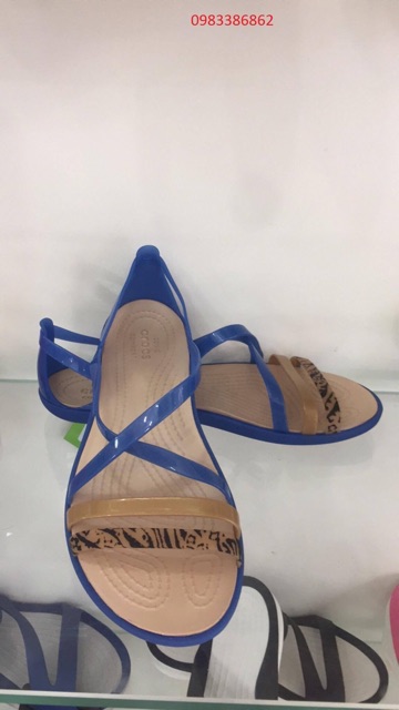 Sandal Isabella quai X-Màu đen mẫu mới nhất 2018