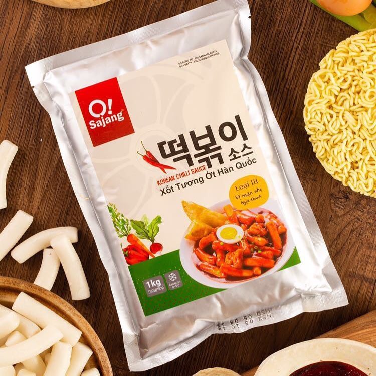 Sốt tương ớt nấu tokbokki Hàn Quốc Sannadle 1KG