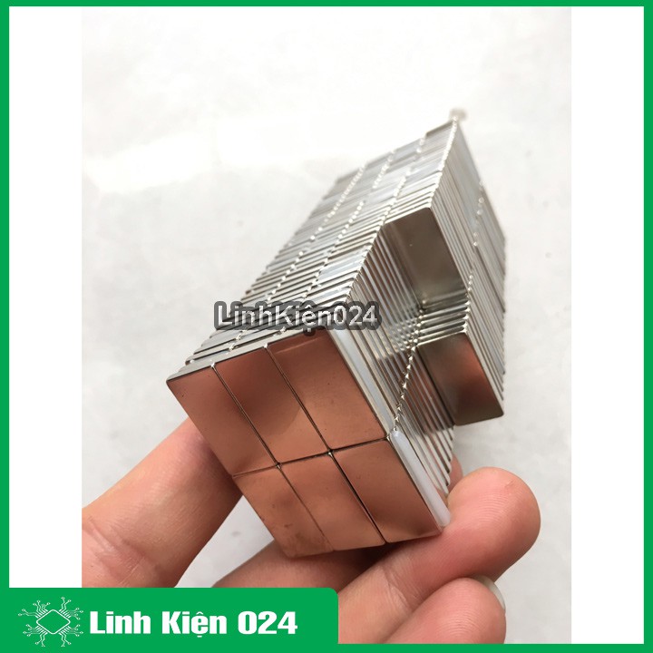 Bộ 2 Viên Nam Châm Đất Hiếm 20x10x2mm ( Từ Tính Hút Cực Mạnh )