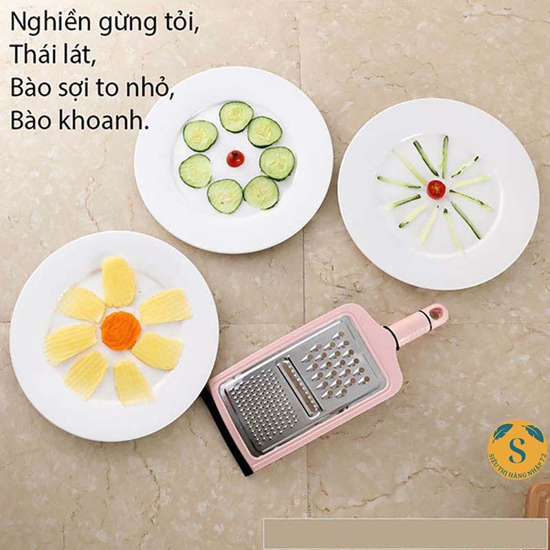 Bào Rau Củ Đa Năng có tay cầm cao cấp [DAO BÀO TO]