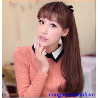 Tóc giả cột thẳng cúp 30cm - 50cm