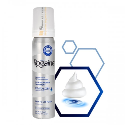 Thuốc Hỗ Trợ Mọc Râu Tóc Rogaine Minoxidil 5% Mens