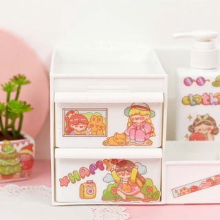 Bộ 6 tờ hình dán trang trí nhật ký