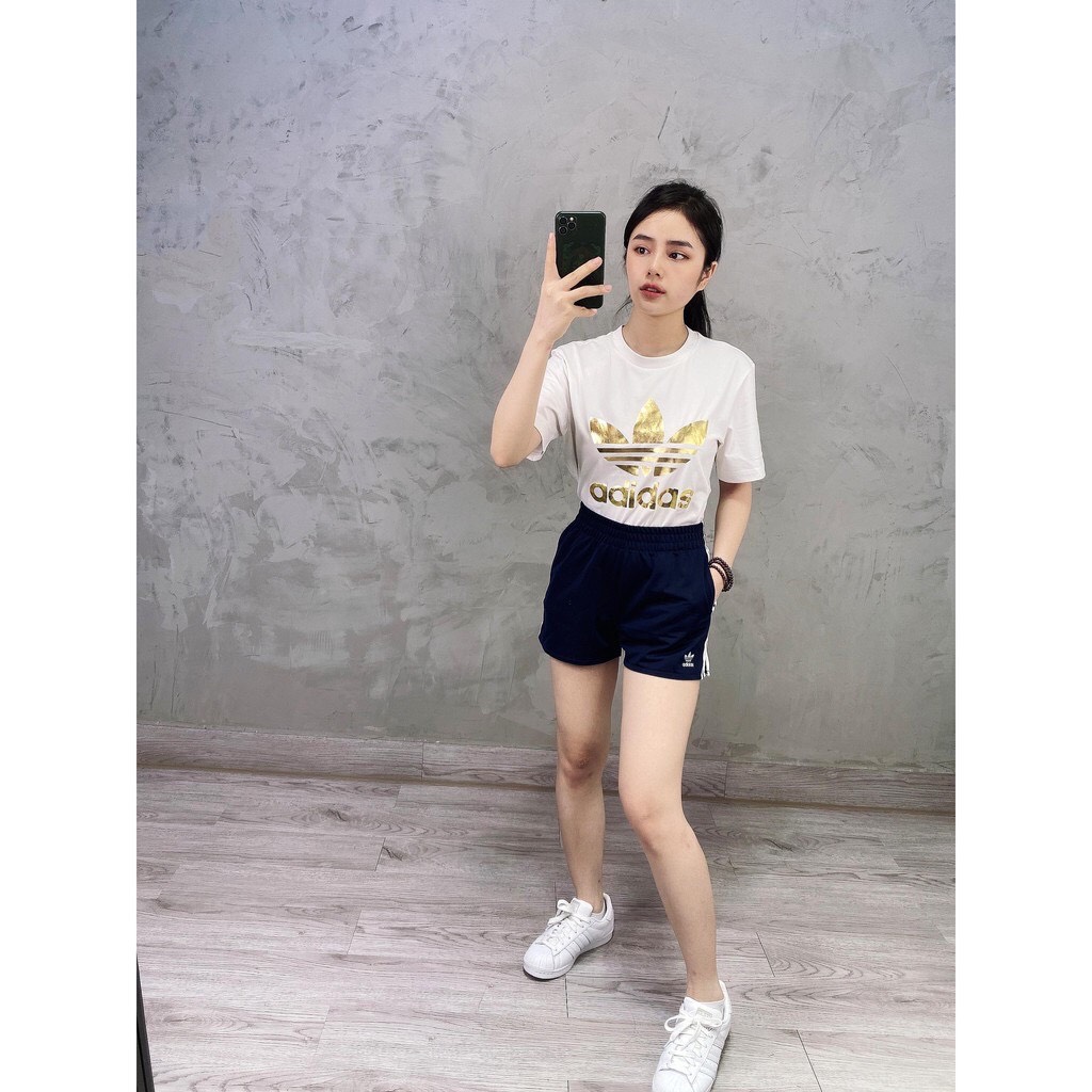 [TATO] Áo Thun Thể Thao Nam Nữ ADD In Nhũ Vàng Cực Hot