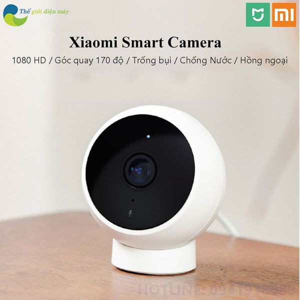 Camera IP thông minh ngoài trời Mi Home Security Xiaomi 1080P Magnetic Mount - Bảo hành 6 tháng - Shop Thế Giới Điện Máy