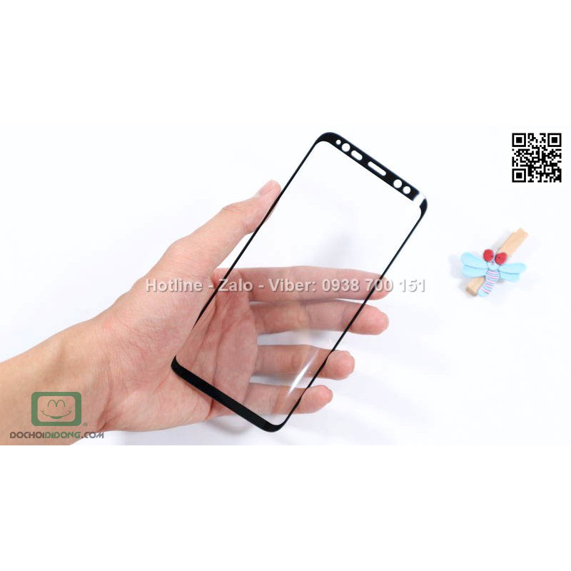 Miếng dán cường lực Samsung Galaxy S8 Nillkin 3D CP+ Max full màn hình 9H