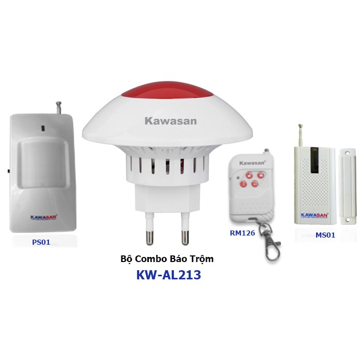 COMBO CÒI BÁO ĐỘNG TRUNG TÂM TẠI CHỖ KW-AL213