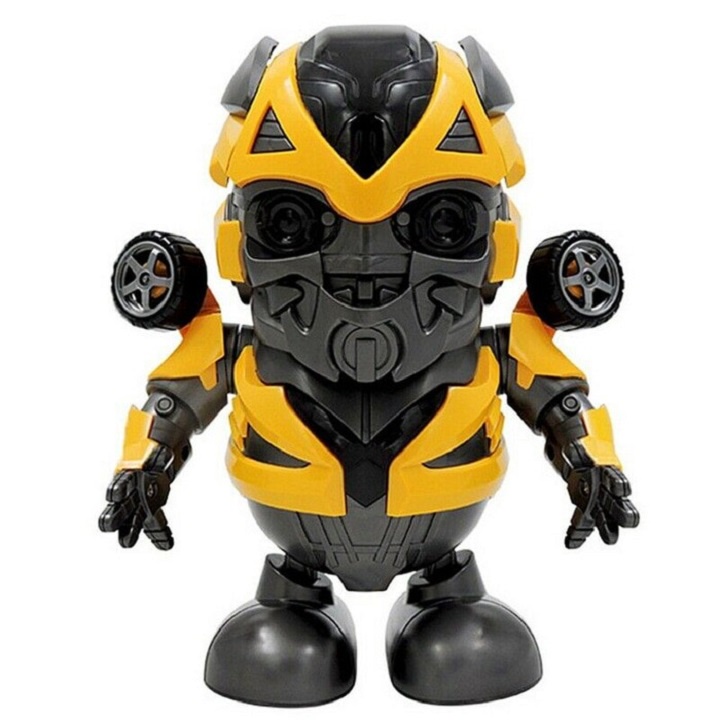 Đồ Chơi Robot, Robot Blumblebee Dance Hero - Iron Man Siêu Nhân Nhảy Mua - Có Nhạc - Có Đèn Siêu Hot