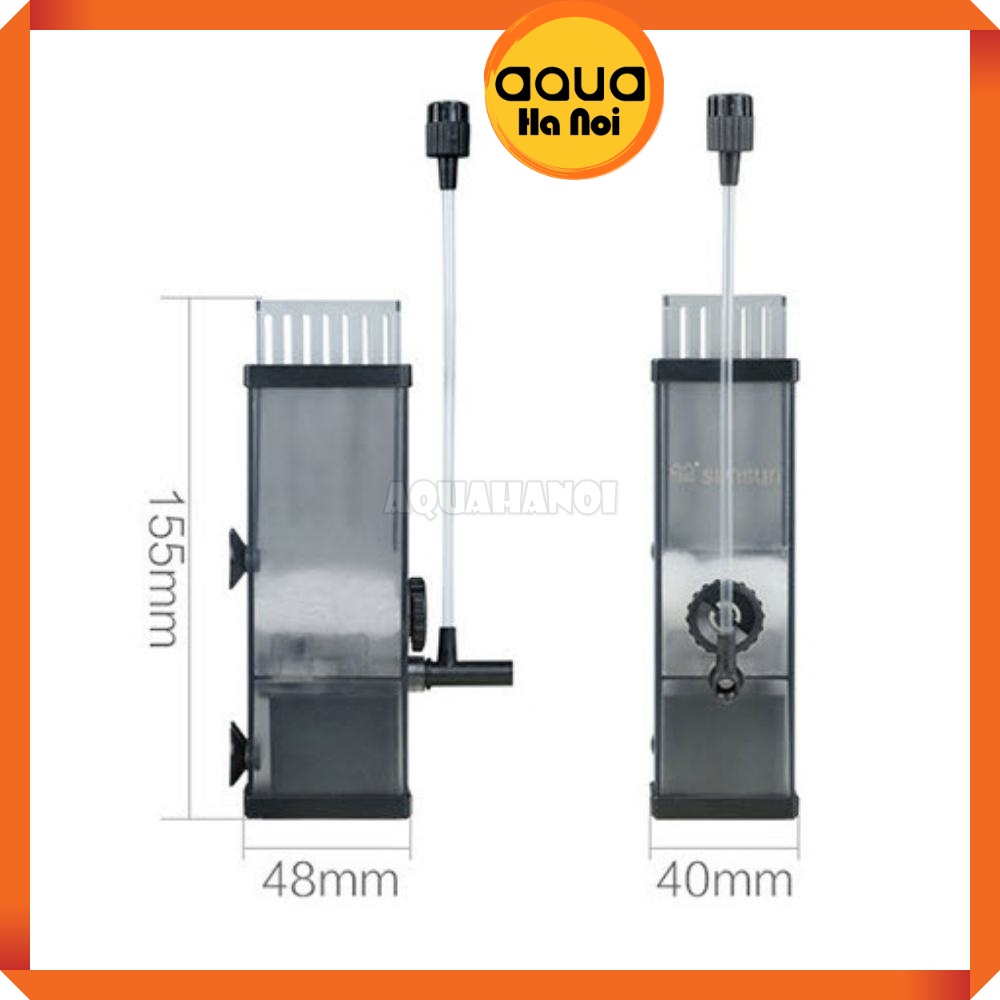 Máy lọc váng SunSun JY 03 - Lọc mặt hồ cá cảnh thủy sinh - Có thổi luồng tạo Oxy