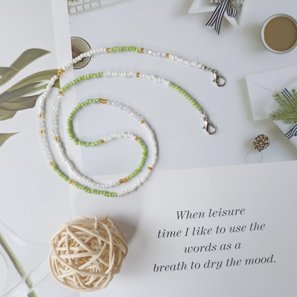 Dây đeo khẩu trang đa năng handmade Tiệm Nhà Pony Naila PN25 (Nhiều màu)