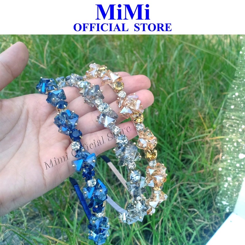 Bờm Tóc, Xước Tóc đính đá pha lê cao cấp (Ảnh shop tự chụp)