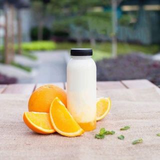 Chai nhựa tròn 330ml miệng rộng