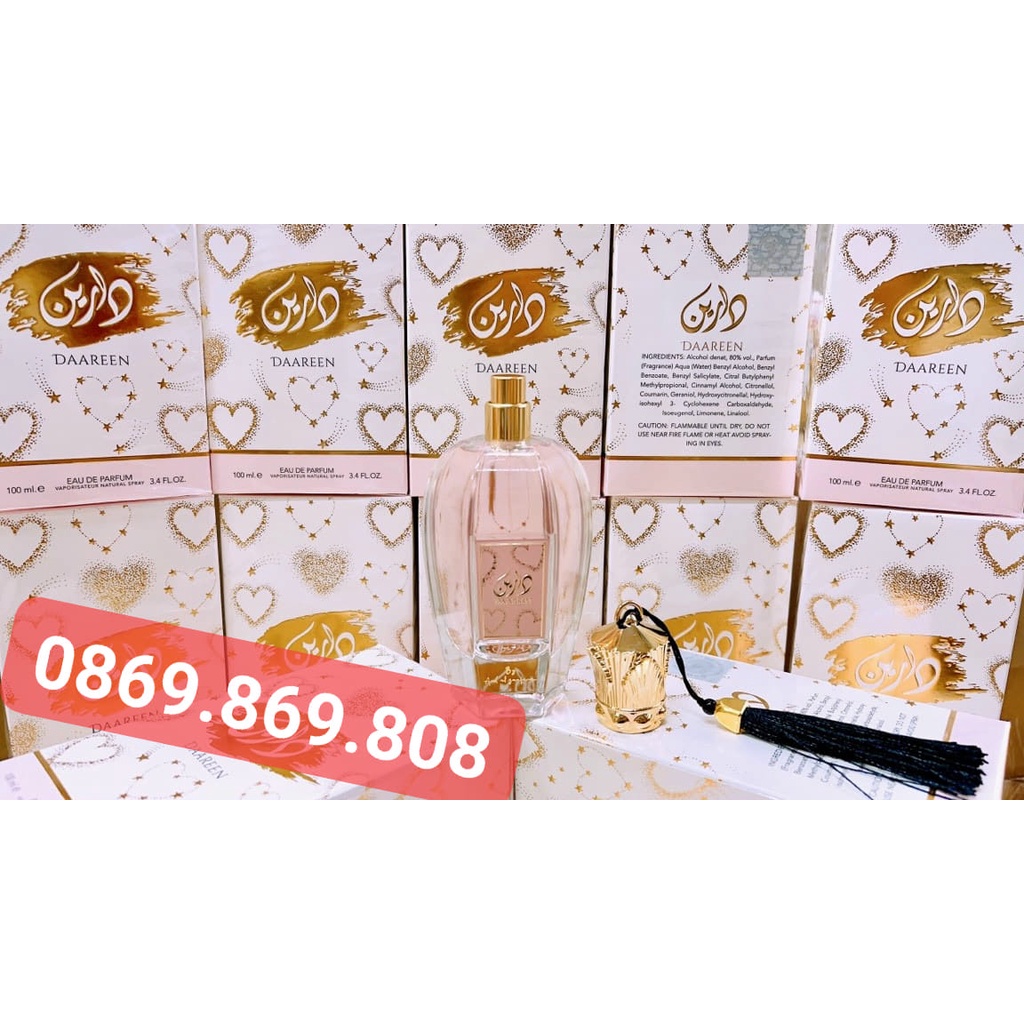 Nước hoa Dubai THƠM XUẤT SẮC! NEW - DAAREEN Dubai