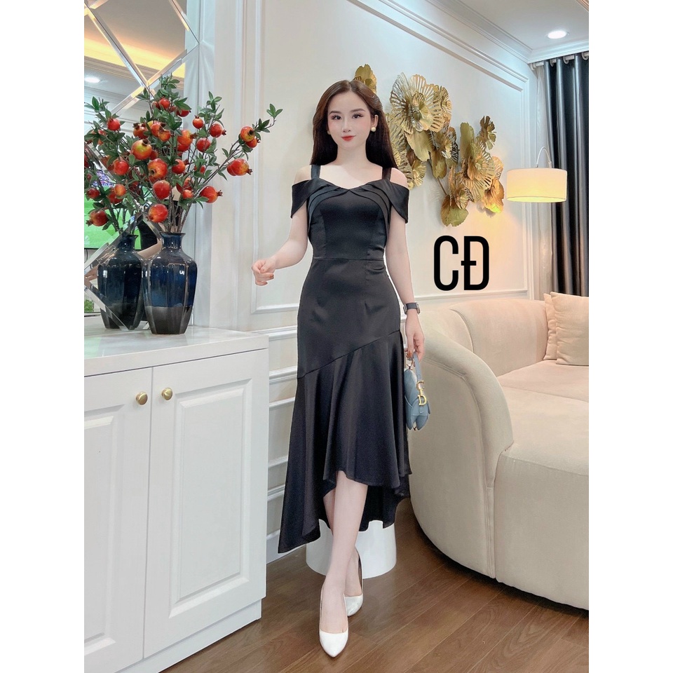Đầm SEIN chất Lụa vân cao cấp - Thiết kế độc đáo, sang trọng trẻ trung quý phái mã V8