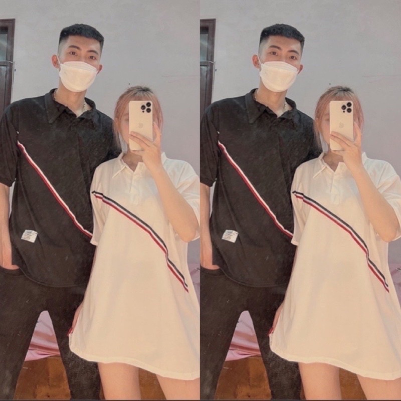Áo Thun POLO Nữ Tay Lỡ Có Cổ Phông Form Rộng Freesize Unisex Tổng Hợp Các Mẫu Ulzzang Hot Hit 2023