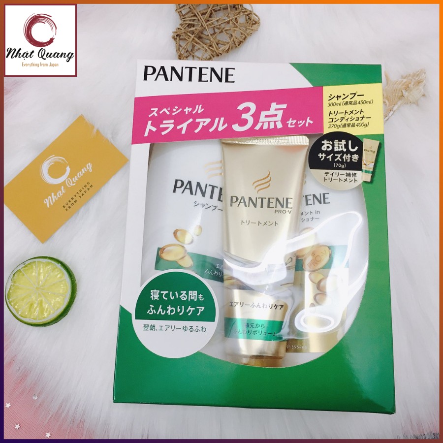 Sét Dầu Gội + Xả+ Ủ Tóc Pantene