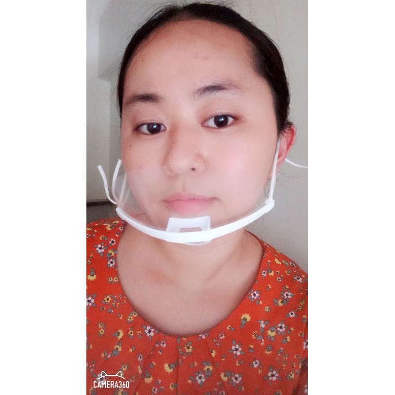 KHẨU TRANG NHỰA CHE MIỆNG DÙNG TRONG PHUN SĂM, CHẾ BIẾN THỰC PHẨM...( Hộp 10 cái)