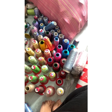 chỉ thêu coats thêu máy