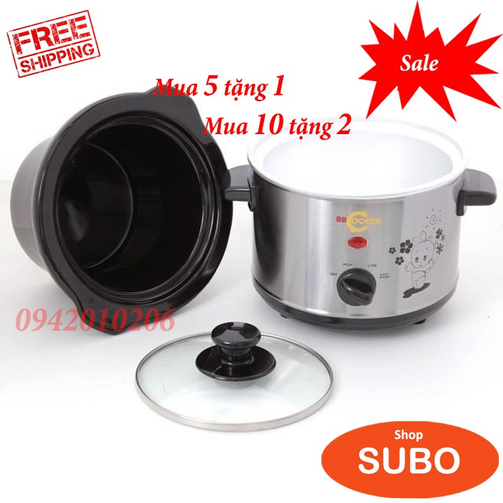 Nắp nồi hầm chậm BBCOOKER 0.7L, 1.5L, 2.5L - 3.5L