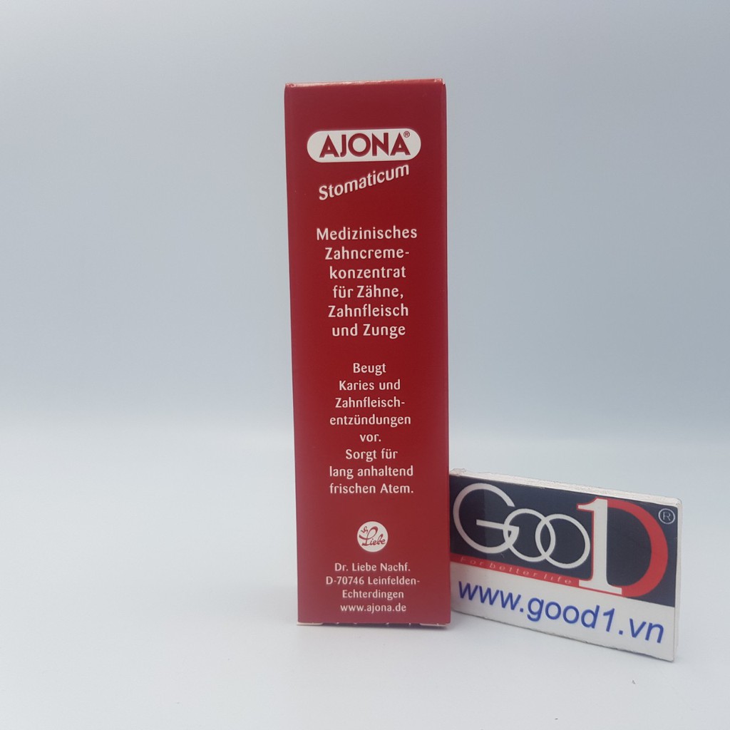 Kem đánh răng Ajona 25ml Đức