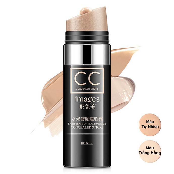 Kem Nền Trang Điểm Che Khuyết Điểm CC Concealer Sticks Làm Sáng Hồng Da Dưỡng Ẩm Lâu Trôi MS6007