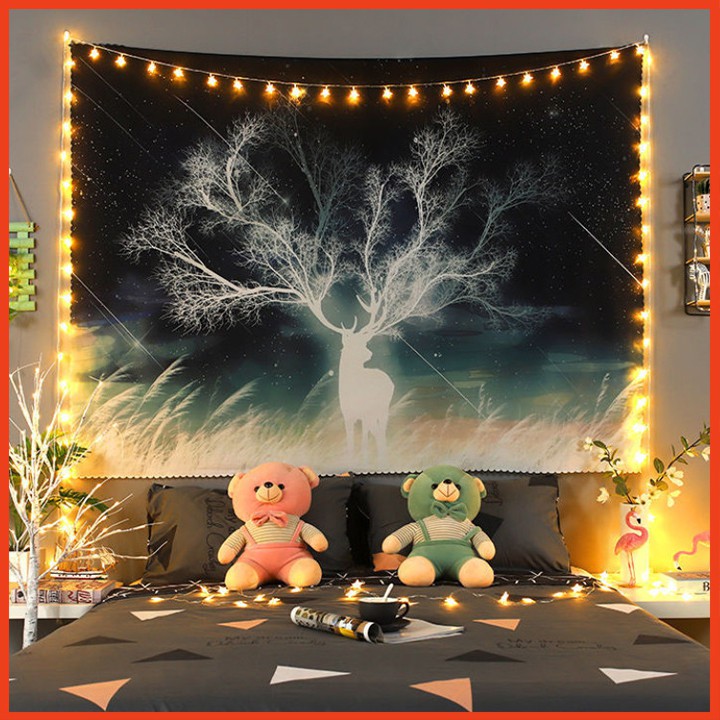 DecorZ  Rẻ nhất Shopee  Tranh vải treo tường tổng hợp 16 mẫu 1m5x1m3 trang trí phòng