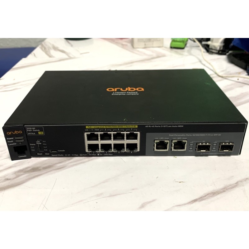 Bộ chia mạng Switch poe 8-Port 10/100 - HP 2520-8G-PoE J9137A