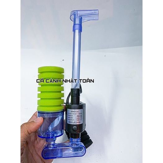LỌC SỦI VI SINH HỒ CÁ XINYOU XY 2901 CÓ BƠM VÀ VẬT LIỆU