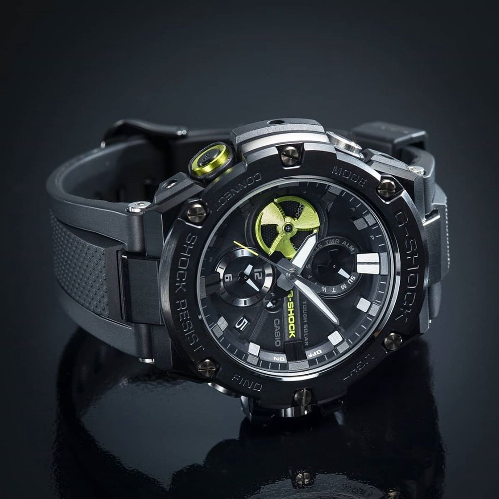 Đồng hồ nam Casio G-shock GST-B100B-1A3DR phiên bản giới hạn Kết nối Bluetooth chống nước 200m bảo hành quốc tế 12 tháng