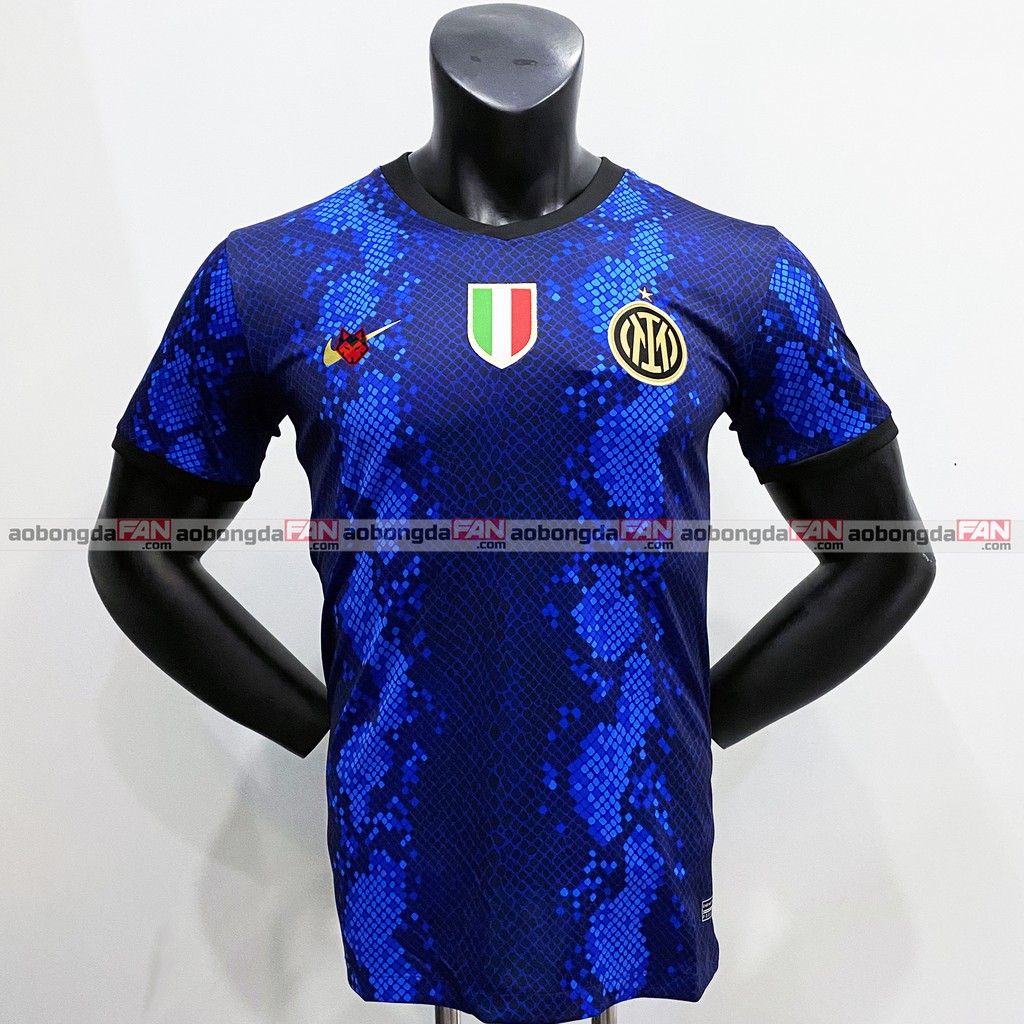 Quần Áo Đá Banh Inter Milan Xanh 2021 - Áo Đá Banh Thái