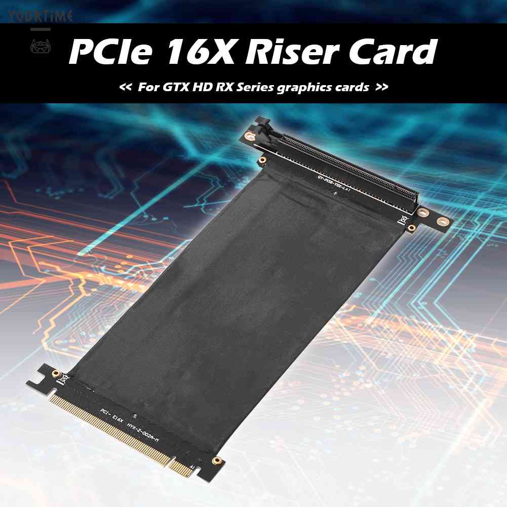 Cáp Mở Rộng PCIe 3.0 16X 90 Độ PCI-E 16X Sang 16X Thẻ