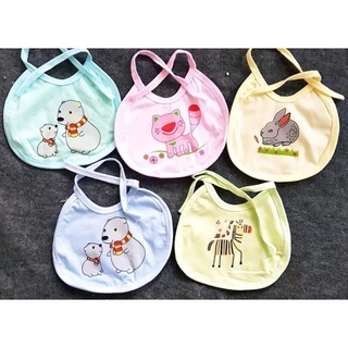 Yếm buộc dây vải cotton cho bé