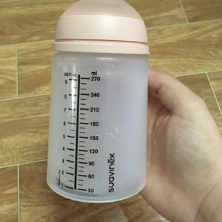 Bình suavinex zero zero 270ml núm M (99%)