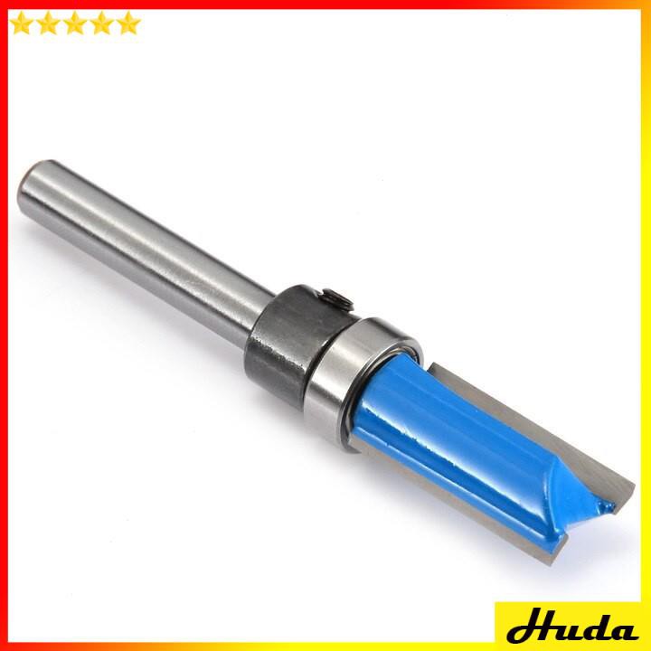 Mũi phay gỗ thẳng bi ngược 1/4*12mm  -  đồ làm mộc