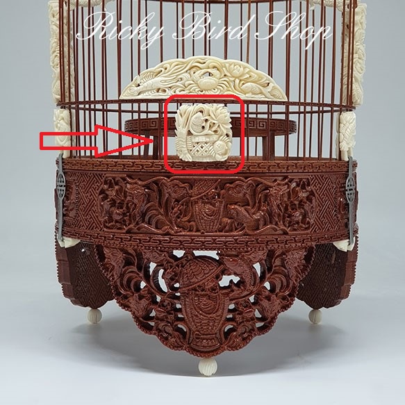 Phụ kiện chim - Bellow door decor - B016