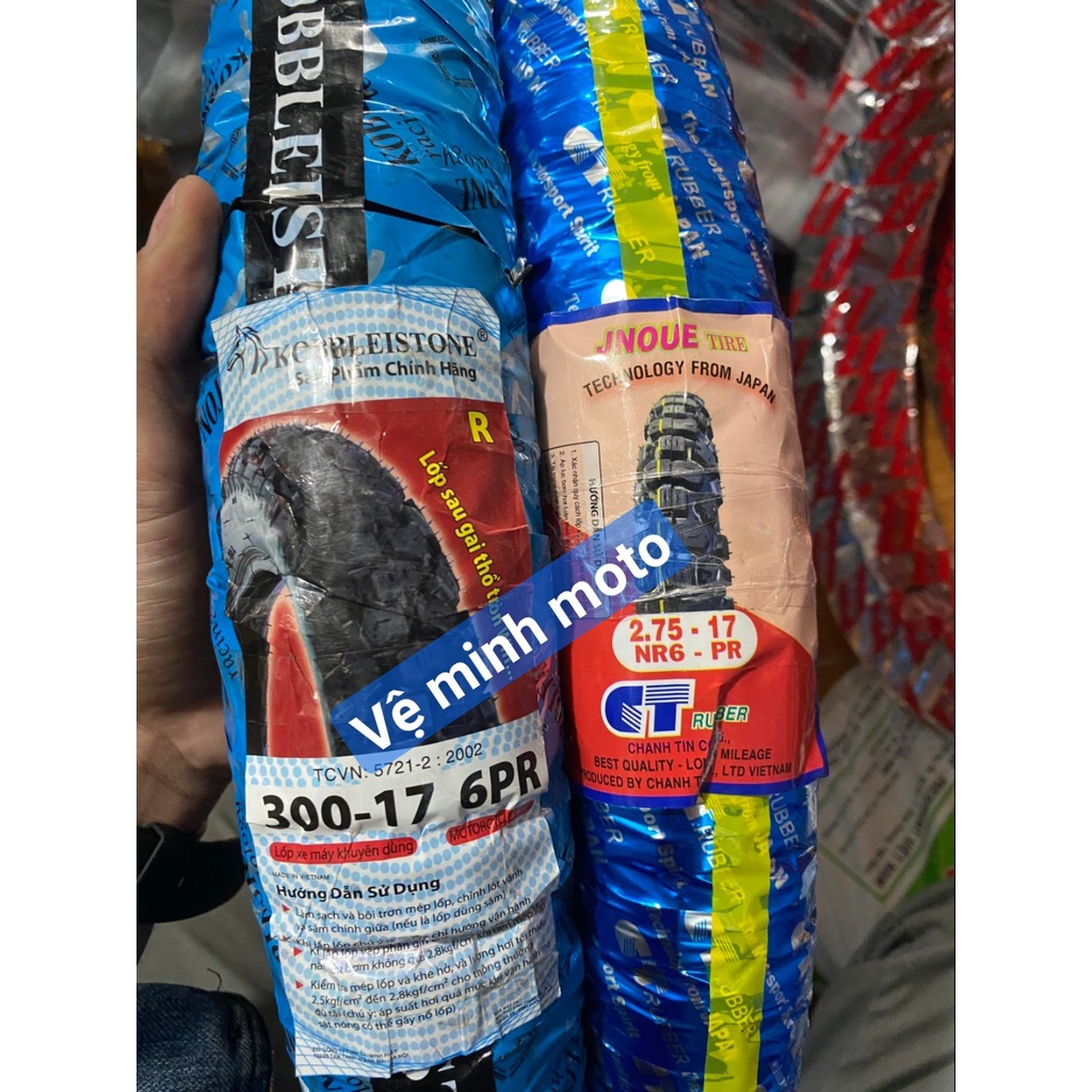 Lốp xe gai địa hình chân chó 110/90/16 - 2.50/17,275/17,300/17,350/17 - 300/18,350/18